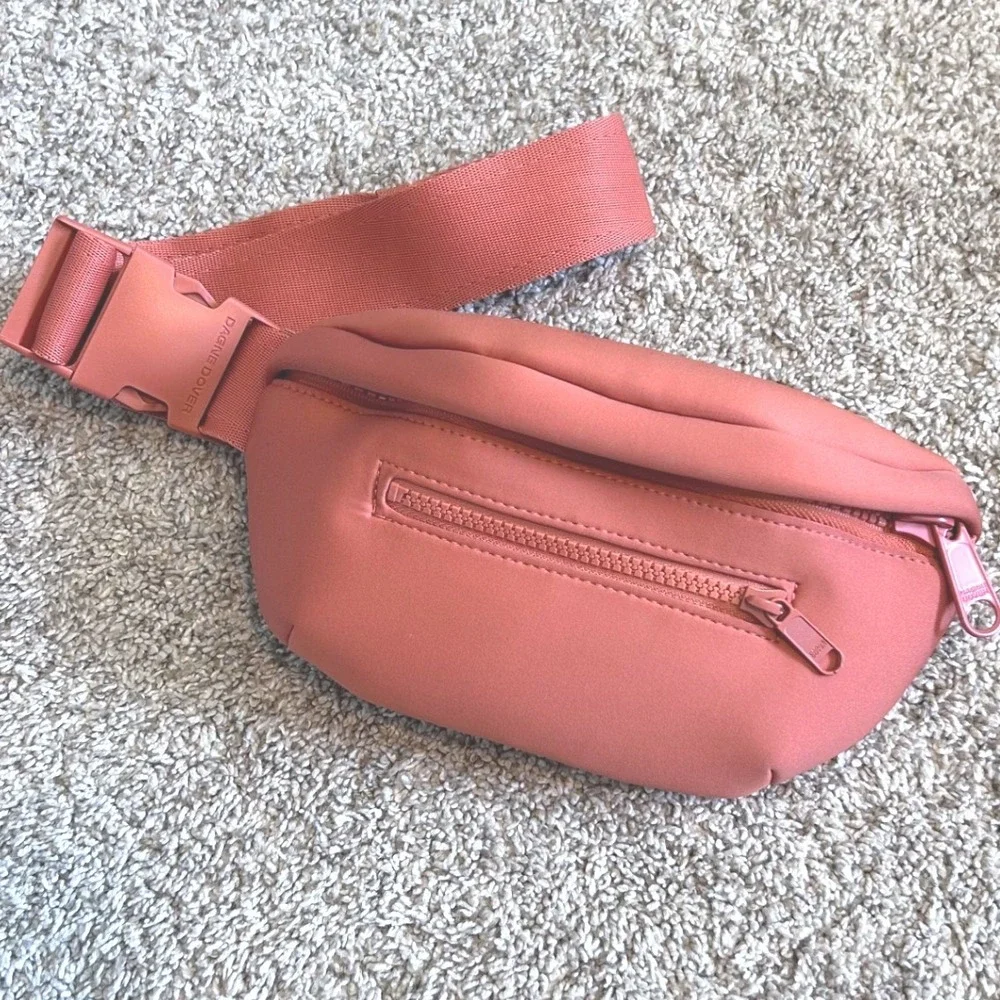 Dagne Dover The Ace Neoprene Belt Bag in Coyote